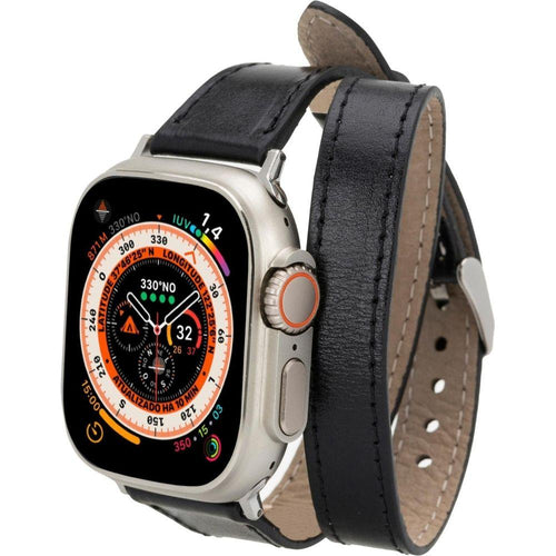 Load image into Gallery viewer, Vail Double Tour Leather Bands for Apple Watch 9, Ultra 2 and SE-12
