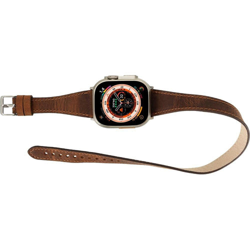 Load image into Gallery viewer, Vail Double Tour Leather Bands for Apple Watch 9, Ultra 2 and SE-54
