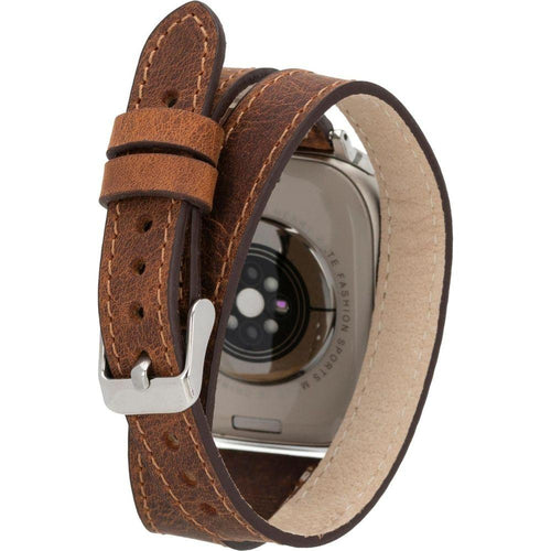 Load image into Gallery viewer, Vail Double Tour Leather Bands for Apple Watch 9, Ultra 2 and SE-53
