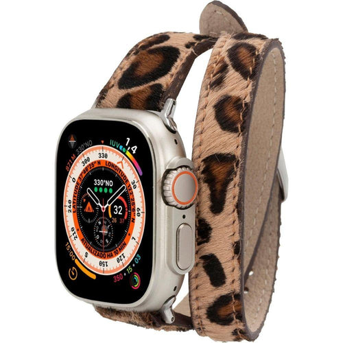 Load image into Gallery viewer, Vail Double Tour Leather Bands for Apple Watch 9, Ultra 2 and SE-24
