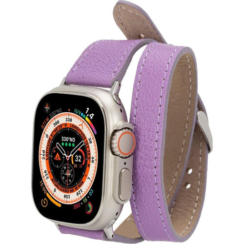 Load image into Gallery viewer, Vail Double Tour Leather Bands for Apple Watch 9, Ultra 2 and SE-28
