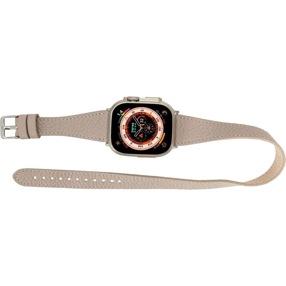 Vail Double Tour Leather Bands for Apple Watch 9, Ultra 2 and SE-34