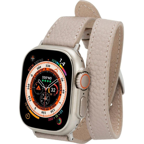 Load image into Gallery viewer, Vail Double Tour Leather Bands for Apple Watch 9, Ultra 2 and SE-32
