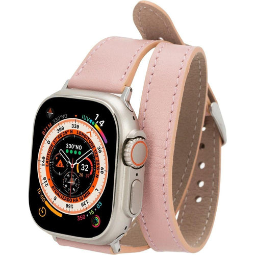 Load image into Gallery viewer, Vail Double Tour Leather Bands for Apple Watch 9, Ultra 2 and SE-4
