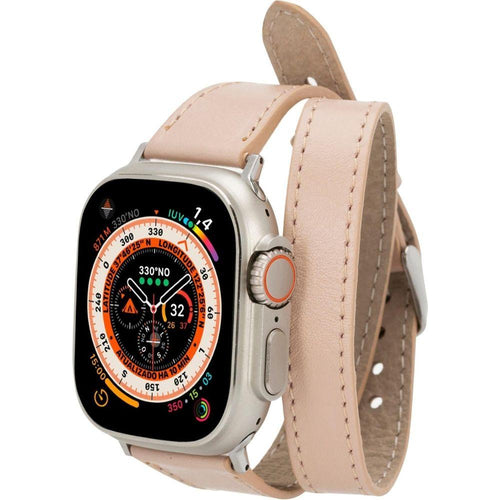 Load image into Gallery viewer, Vail Double Tour Leather Bands for Apple Watch 9, Ultra 2 and SE-36
