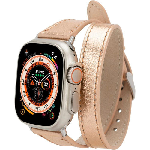 Load image into Gallery viewer, Vail Double Tour Leather Bands for Apple Watch 9, Ultra 2 and SE-56
