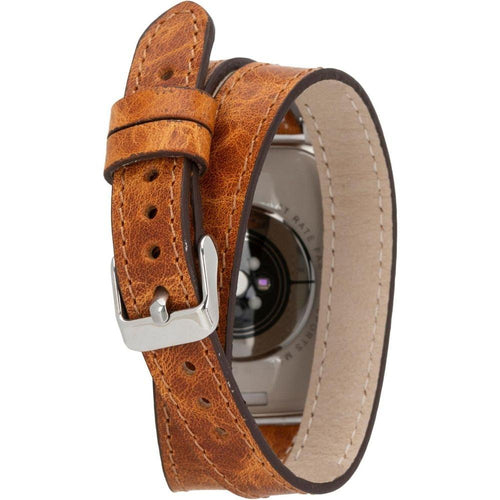 Load image into Gallery viewer, Vail Double Tour Leather Bands for Apple Watch 9, Ultra 2 and SE-41
