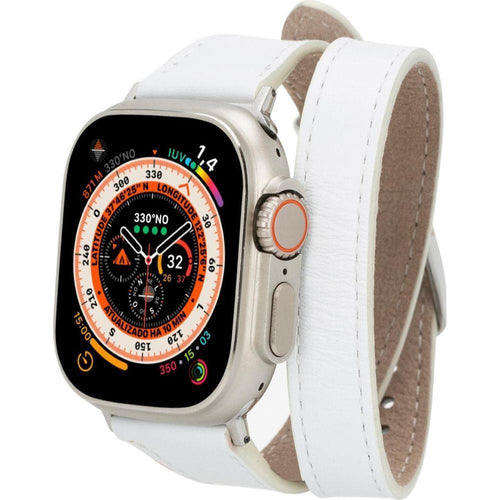 Load image into Gallery viewer, Vail Double Tour Leather Bands for Apple Watch 9, Ultra 2 and SE-48
