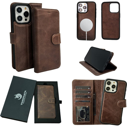 Load image into Gallery viewer, Vegas iPhone 15 Pro Max Wallet Case | MagSafe-28
