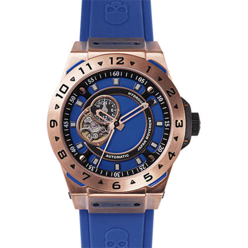Load image into Gallery viewer, Vento Blue Rose Gold Designer Watch
