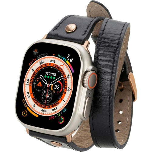 Load image into Gallery viewer, Vernon Double Tour Leather Bands for Apple Watch 9, Ultra 2 and SE-4
