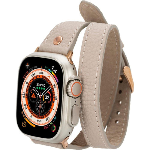 Load image into Gallery viewer, Vernon Double Tour Leather Bands for Apple Watch 9, Ultra 2 and SE-28
