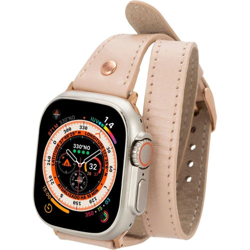 Load image into Gallery viewer, Vernon Double Tour Leather Bands for Apple Watch 9, Ultra 2 and SE-20
