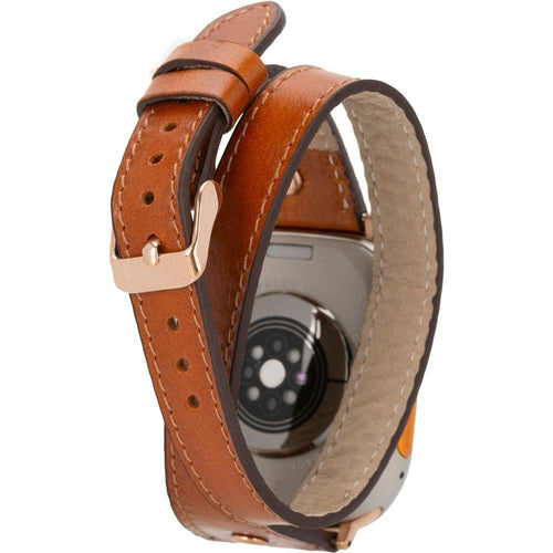 Load image into Gallery viewer, Vernon Double Tour Leather Bands for Apple Watch 9, Ultra 2 and SE-1
