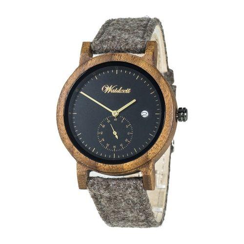 Load image into Gallery viewer, Waidzeit Maximilian Men Black with Loden Strap - A Masterpiece of Elegance
