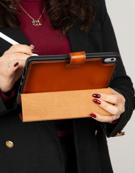 Worland Leather Case for iPad Mini 8.3-inch (A17 Pro)-0
