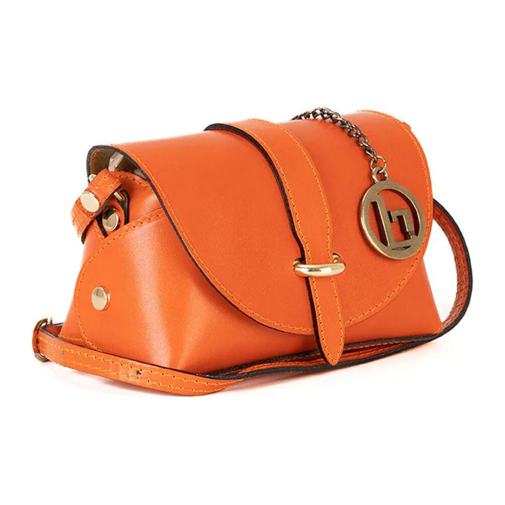 Women's Handbag Lia Biassoni WB190534-ORANGE Orange (17 x 12 x 8,5 cm)-0