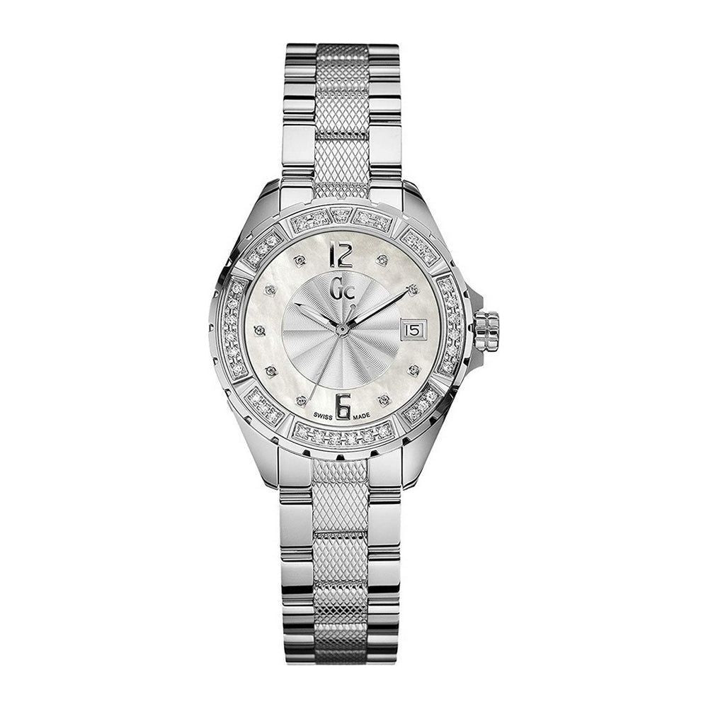 GC Watches Ladies' Quartz Watch A70103L1, Silver Stainless Steel, 36mm