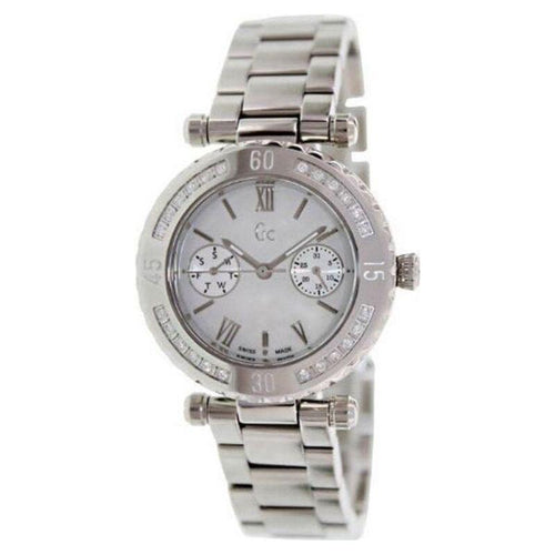 Load image into Gallery viewer, Guess Ladies&#39; X42107L1S Quartz Watch - 34mm Grey Dial, Stainless Steel Silver Bracelet
