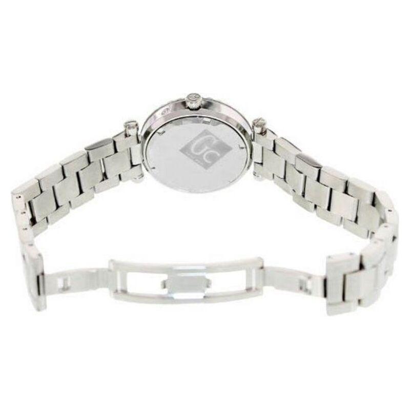 Guess Ladies' X42107L1S Quartz Watch - 34mm Grey Dial, Stainless Steel Silver Bracelet