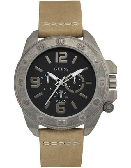 Guess Men's W0659G4 Beige and Black Quartz Watch (Ø 46 mm)