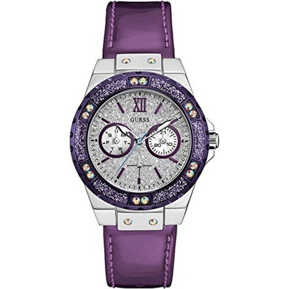 Guess Ladies' W0775L6 Quartz Watch - Purple, ø 38mm