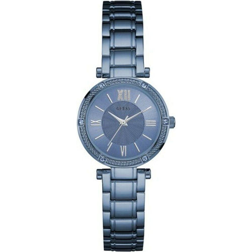 Load image into Gallery viewer, Guess Ladies&#39; Blue Steel Watch W0767L4 - Ø 30mm - Women&#39;s Fashion Timepiece
