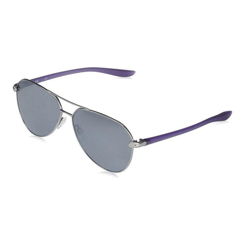 Load image into Gallery viewer, Nike Women&#39;s Aviator Sunglasses CITY-AVIATOR-DJ0888-900 - Stylish Purple Silver Shades for Ladies
