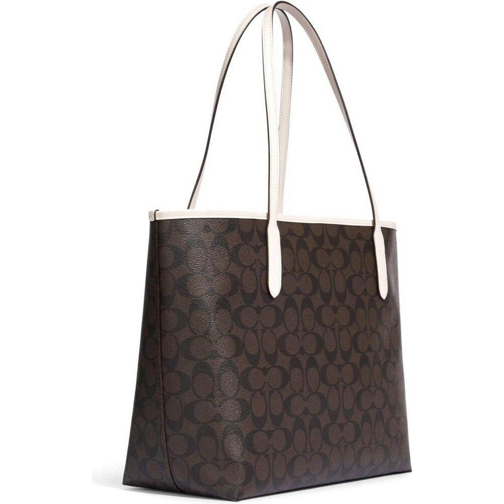 Women's Handbag Coach CB869-IMUOC Brown (44 x 27 x 14 cm)-0