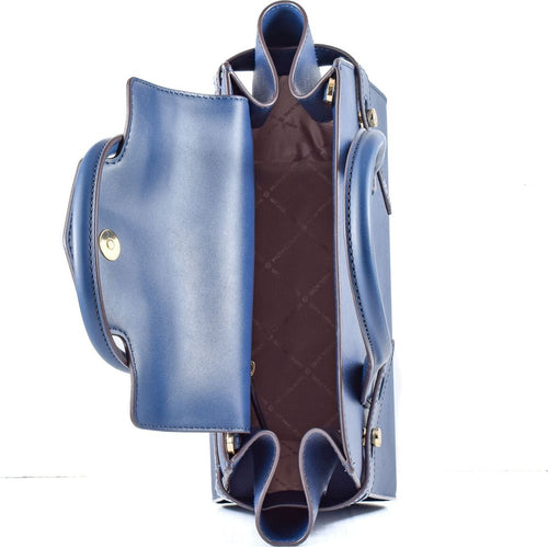 Load image into Gallery viewer, Women&#39;s Handbag Michael Kors Carmen Blue 27,5 x 19 x 12 cm-1
