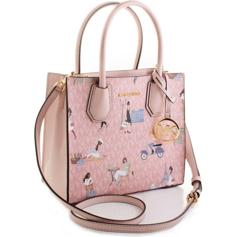 Women's Handbag Michael Kors 35S2G5CM2V-DK-PWBLSH-ML Pink 22 x 19 x 9 cm-1