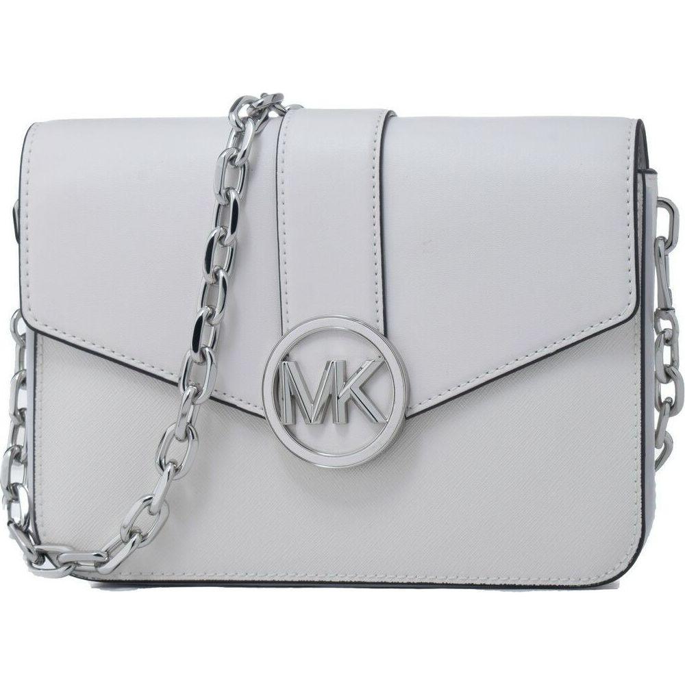 Women's Handbag Michael Kors 35T2SNML2L-OPTIC-WHITE White 23 x 5 x 17 cm-0