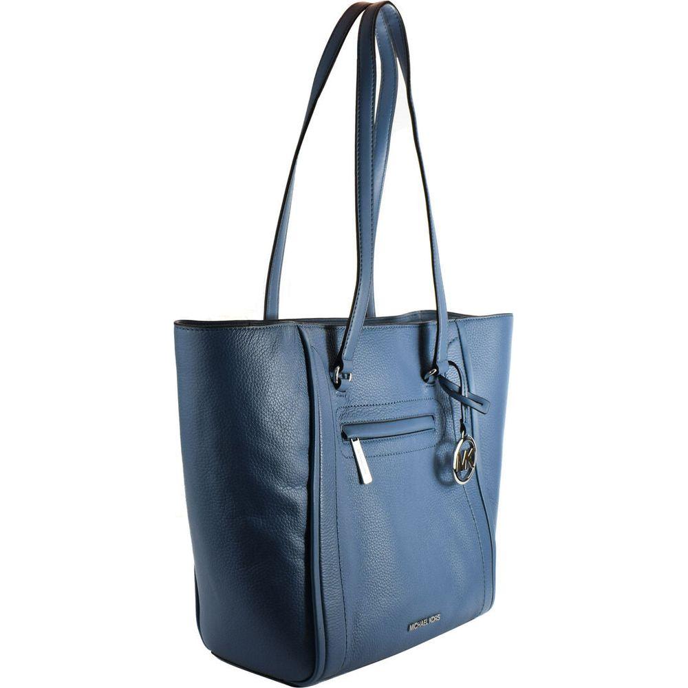 Women's Handbag Michael Kors Carine Blue 43 x 28 x 13 cm-2
