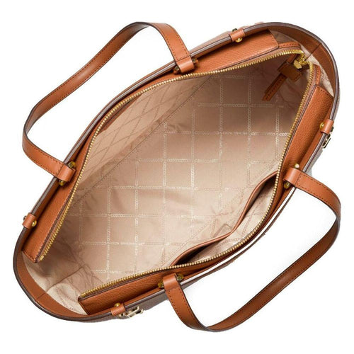 Load image into Gallery viewer, Women&#39;s Handbag Michael Kors Holly Brown 35 x 30 x 17 cm-1
