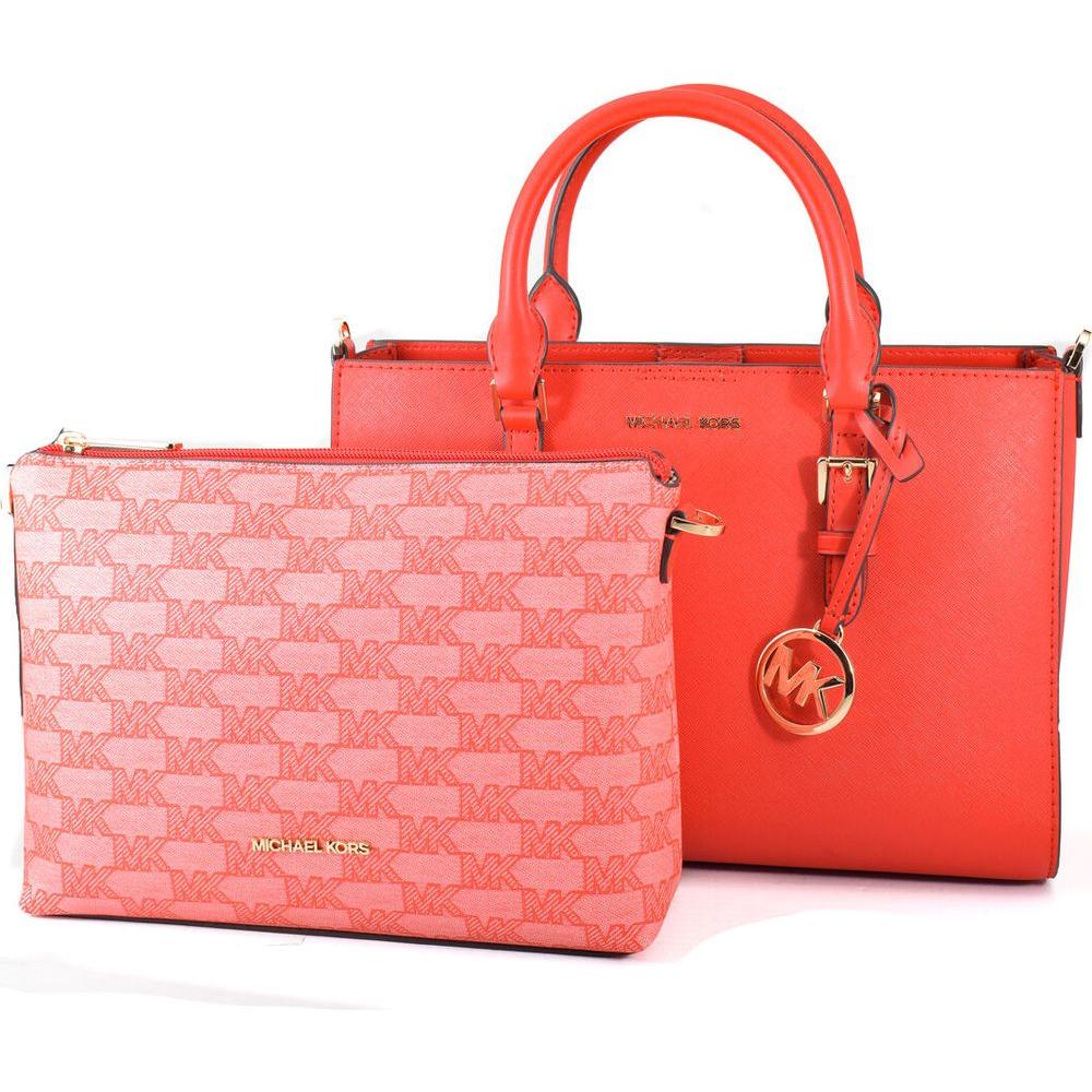 Women's Handbag Michael Kors CHARLOTE Red 30 x 20 x 12 cm-0