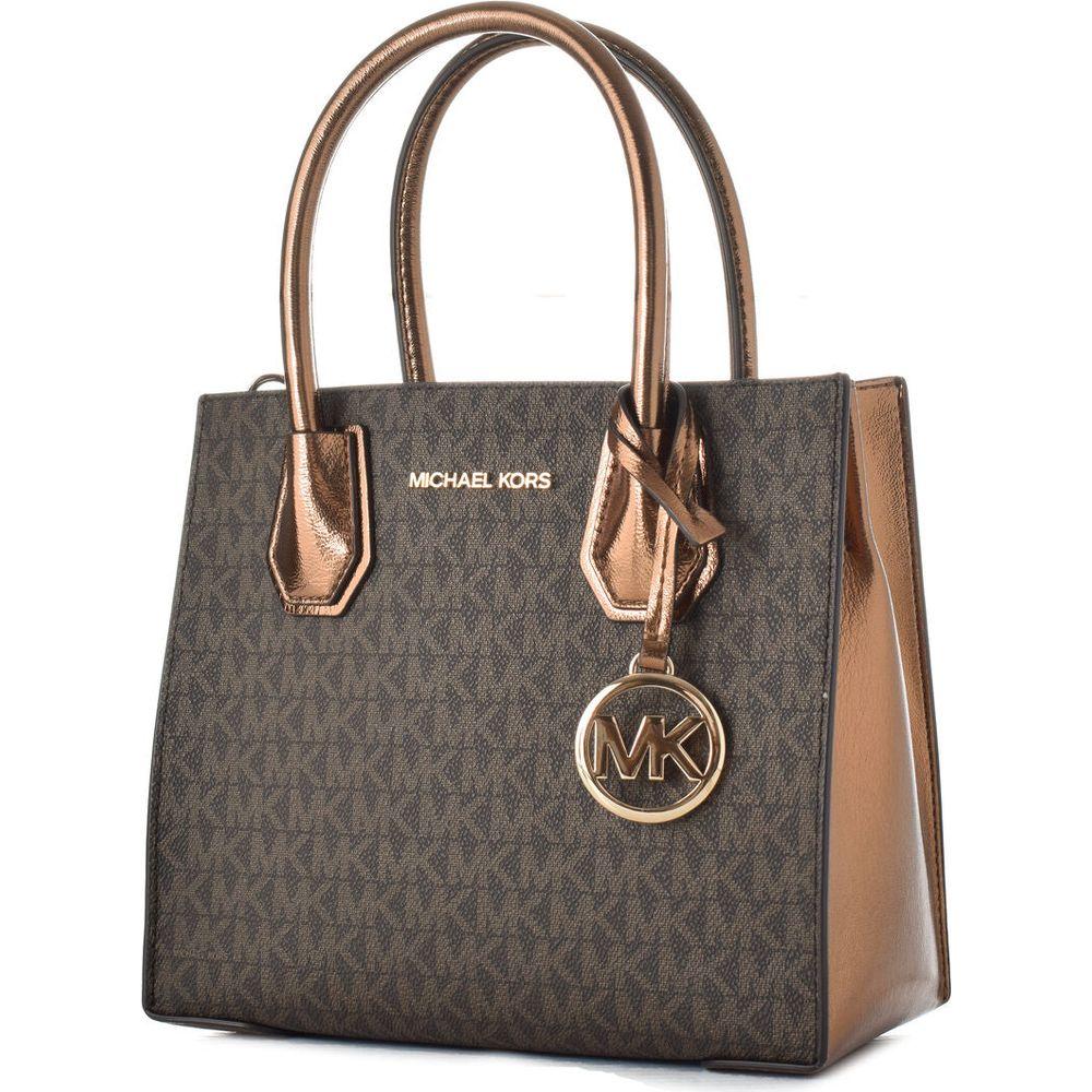 Women's Handbag Michael Kors MERCER Brown 22 x 21 x 10 cm-0