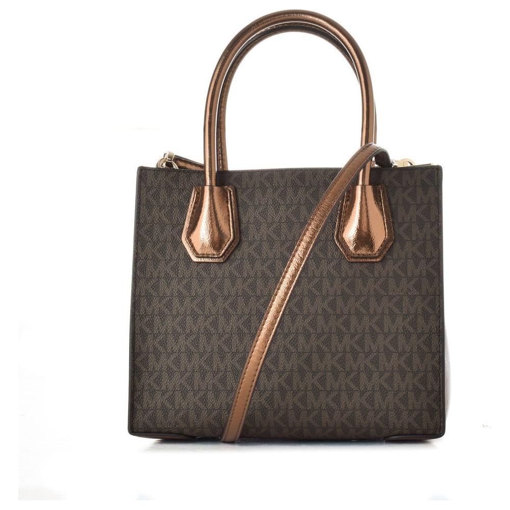 Women's Handbag Michael Kors MERCER Brown 22 x 21 x 10 cm-2