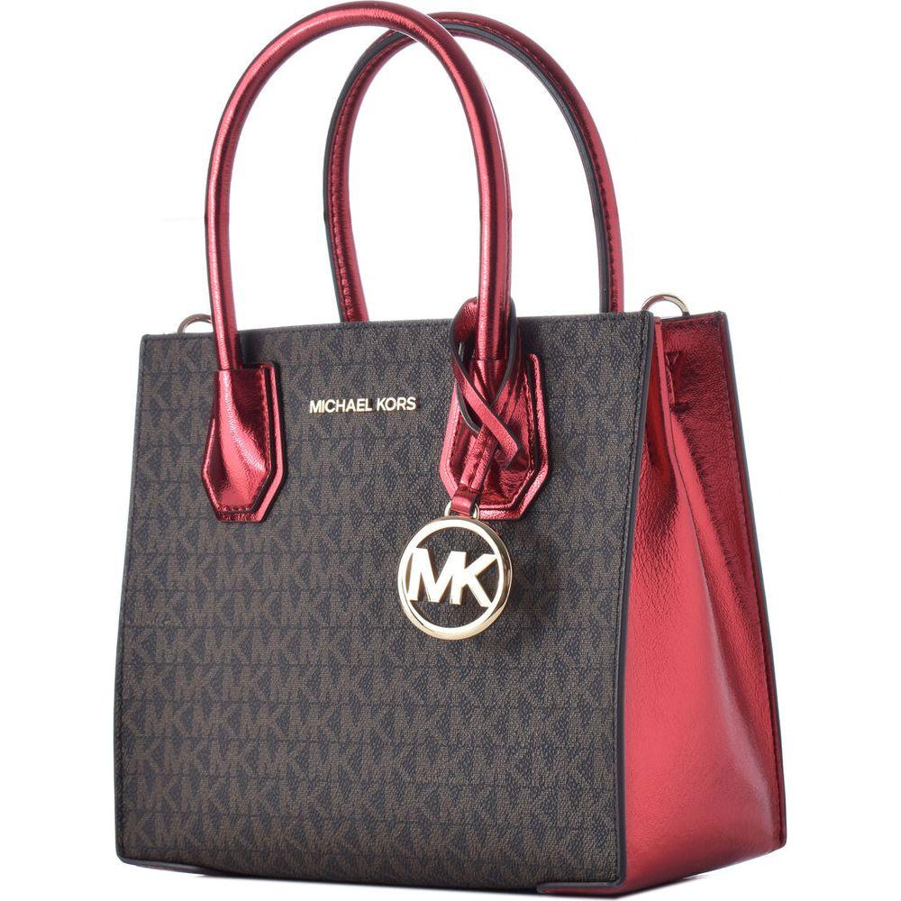 Women's Handbag Michael Kors MERCER Brown 22 x 19 x 10 cm-0