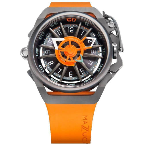 Load image into Gallery viewer, Mazzucato Rim Sport Reversible Chronograph Twin Dial Automatic 05-OR5555 Men&#39;s Watch in Multicolour Stainless Steel
