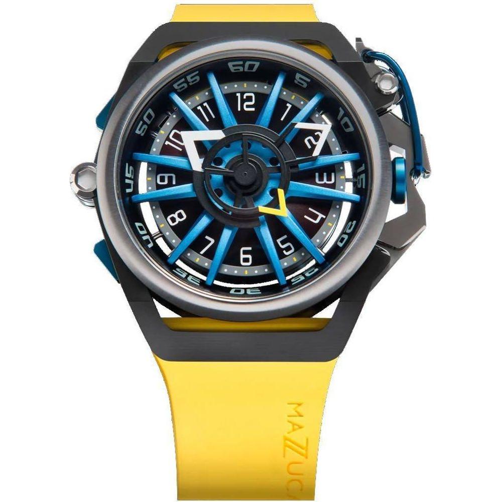Mazzucato Rim Sport Reversible Chronograph Twin Dial Automatic 06-YL654 Men's Watch in Multicolour Stainless Steel