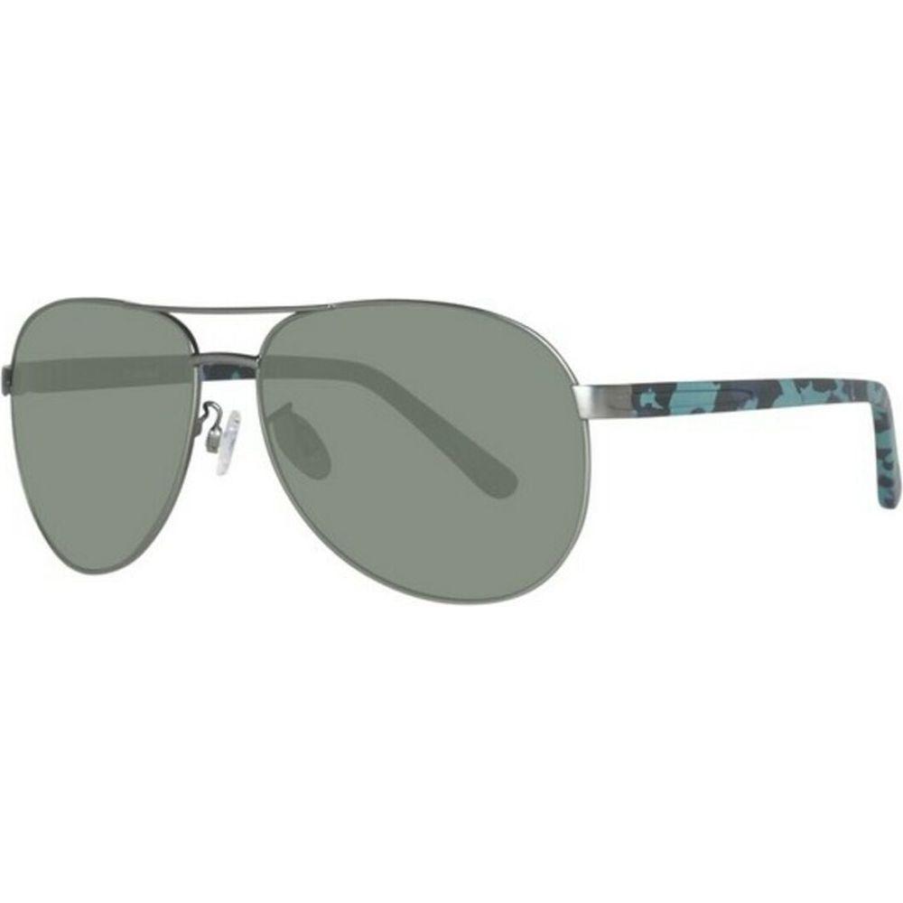 Men's Sunglasses Timberland TB9086-6209D Silver Smoke Gradient (Ø 62 mm) (Ø 15 mm)-0