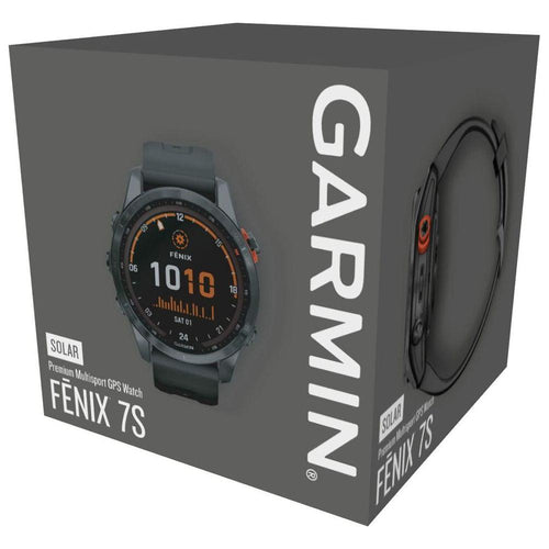 Load image into Gallery viewer, Garmin Fenix 7S Solar Smartwatch - Model XYZ123, Unisex, Black Grey
