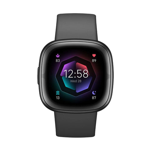 Load image into Gallery viewer, Fitbit SENSE 2 FB521BKGB Smartwatch for Adult Unisex - Black
