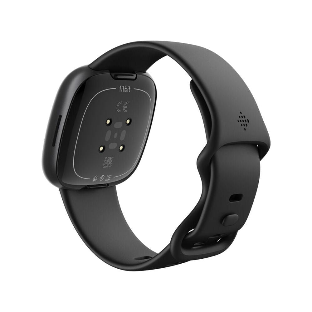 Fitbit VERSA 4 FB523BKBK Smartwatch for Unisex in Black Aluminium