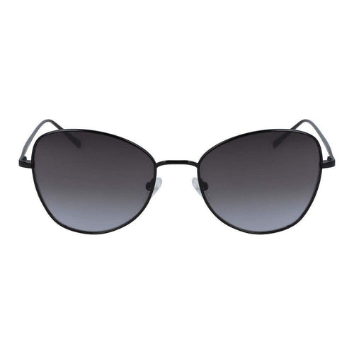 Load image into Gallery viewer, DKNY Women&#39;s Aviator Sunglasses DK104S-1 - Elegant Black Metal Frame - UV400 Protection
