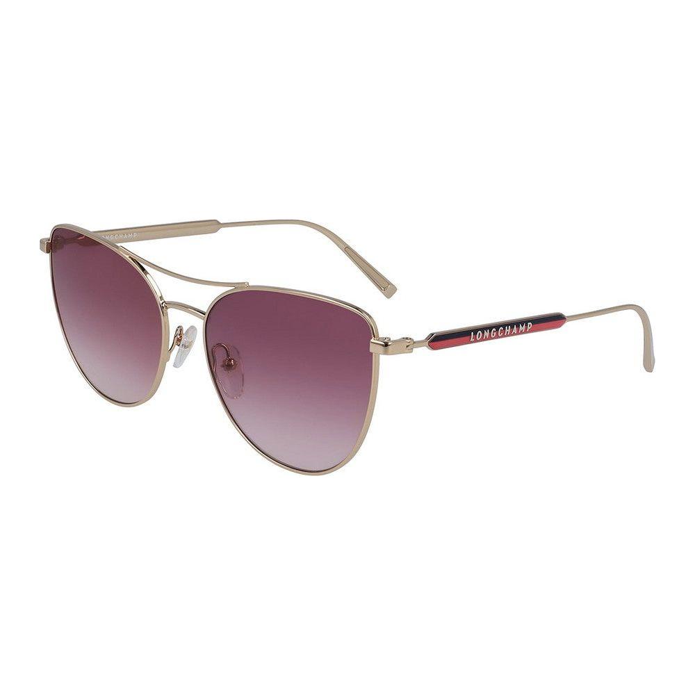 Longchamp LO134S-770 Women's Aviator Sunglasses - Stylish Metal Frame, UV400 Protection