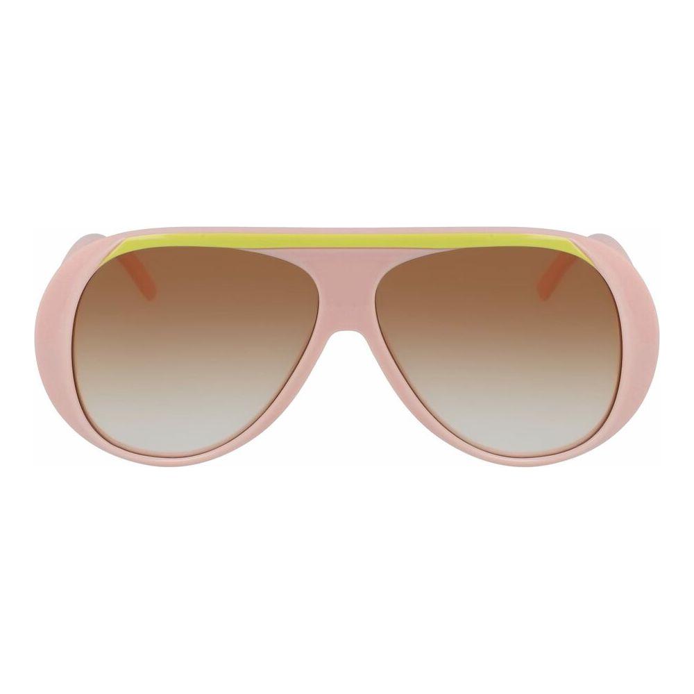 Longchamp Women's Aviator Sunglasses LO664S-601 - Pink, UV400 Protection