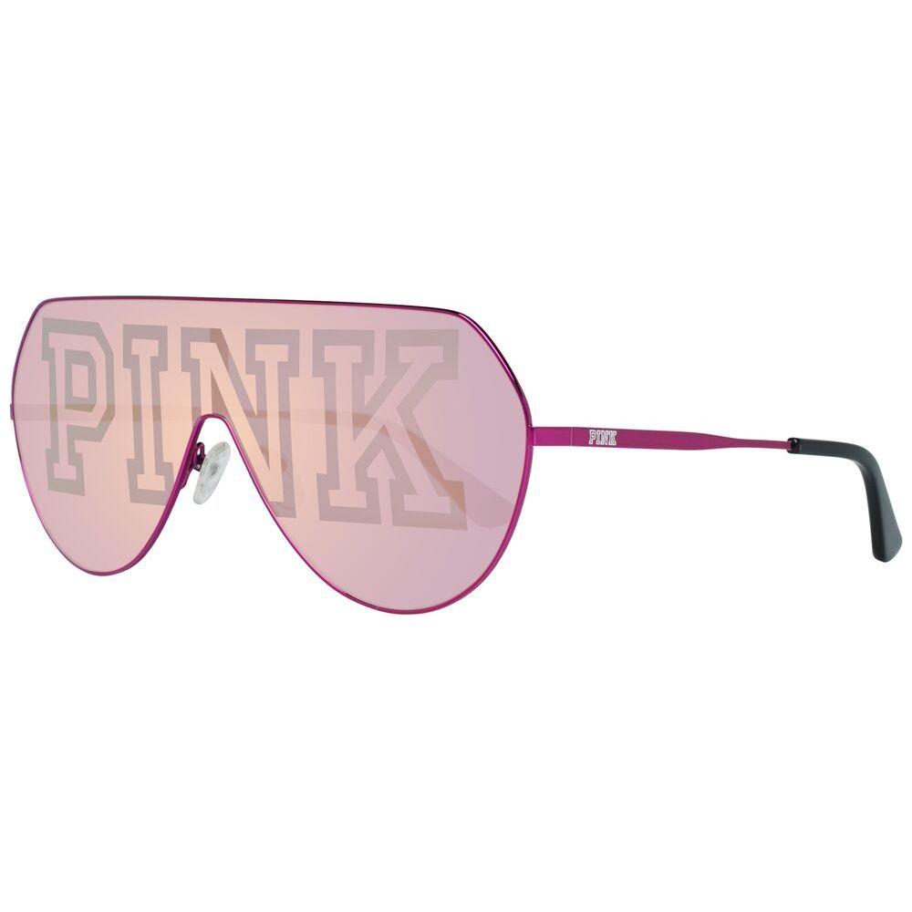 Victoria's Secret Women's Aviator Sunglasses PK0001-0072T - Pink Metal Frame - UV400 Protection