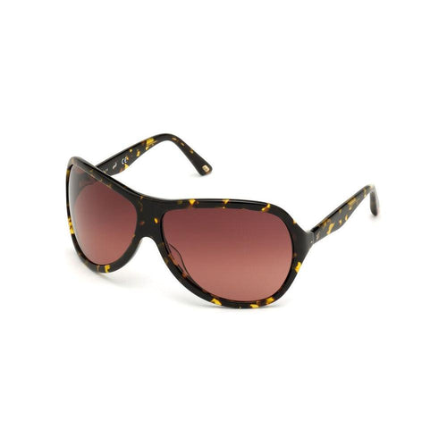 Load image into Gallery viewer, Web Eyewear Women&#39;s Aviator Sunglasses WE0290-6552F - Brown, UV400 Protection
