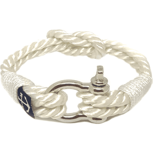 Load image into Gallery viewer, White Nautical Bracelet-0
